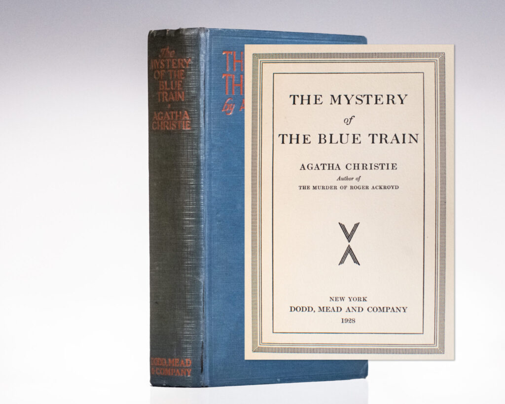 The Mystery of the Blue Train.