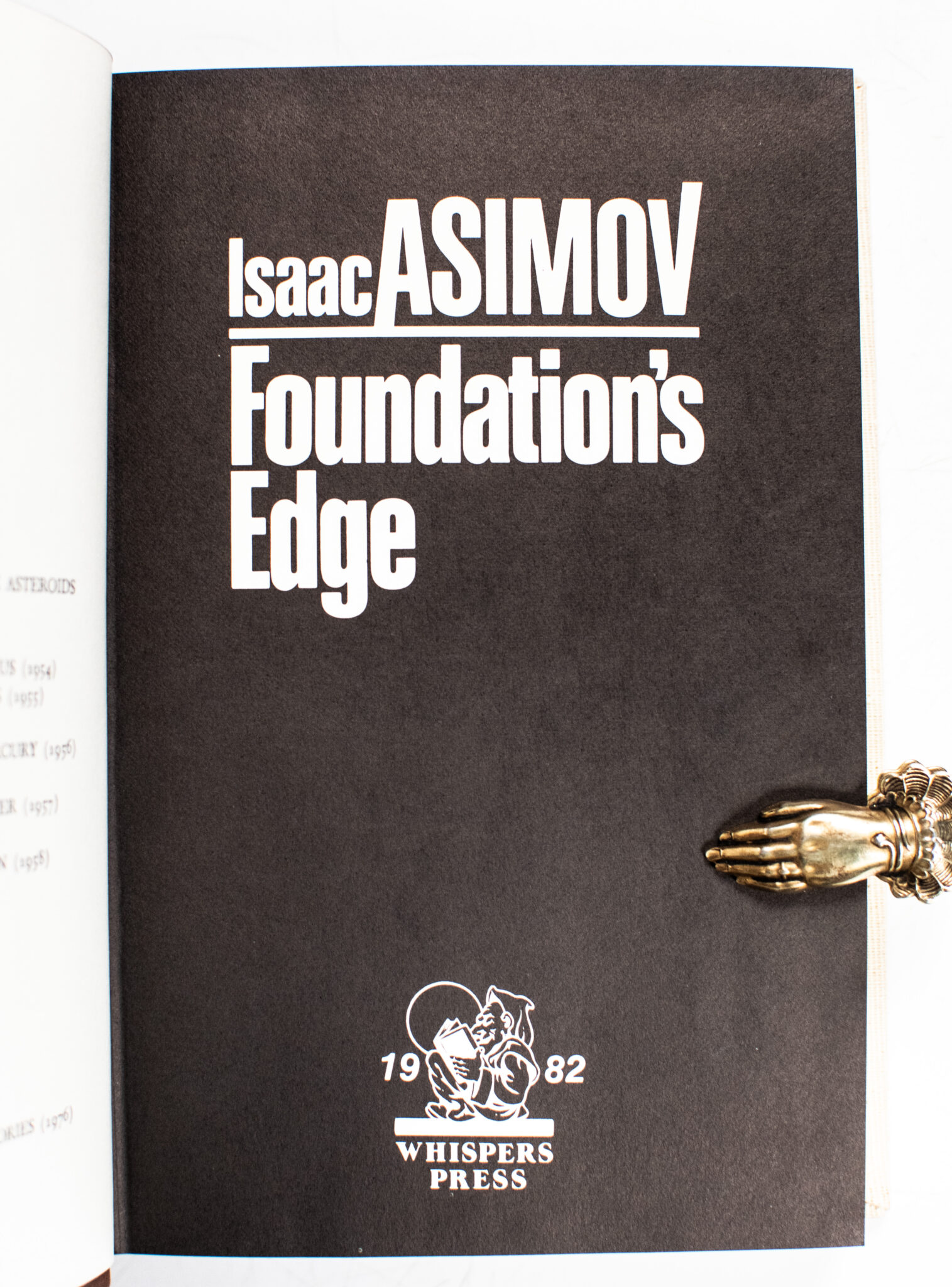 Foundation's Edge.