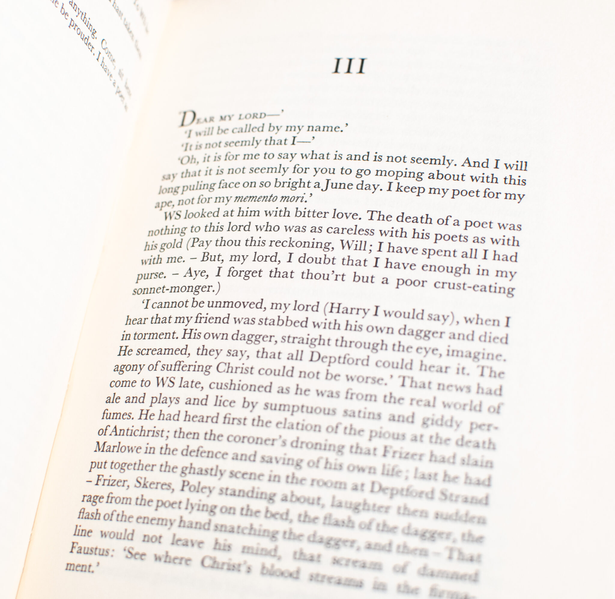 Nothing Like the Sun: A Story of Shakespeare's Love-life.