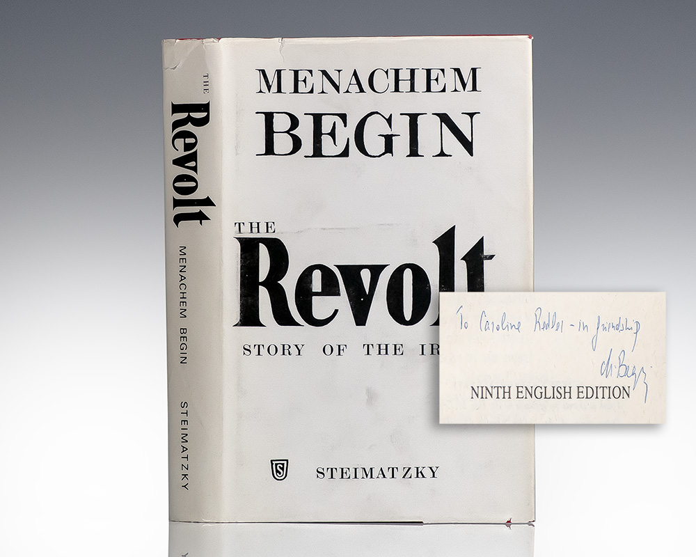 Revolt: The Story of the Irgun.