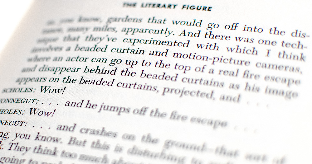 The Vonnegut Statement: Original Essays on the life and Work of Kurt Vonnegut, Jr. With A Bibliography.