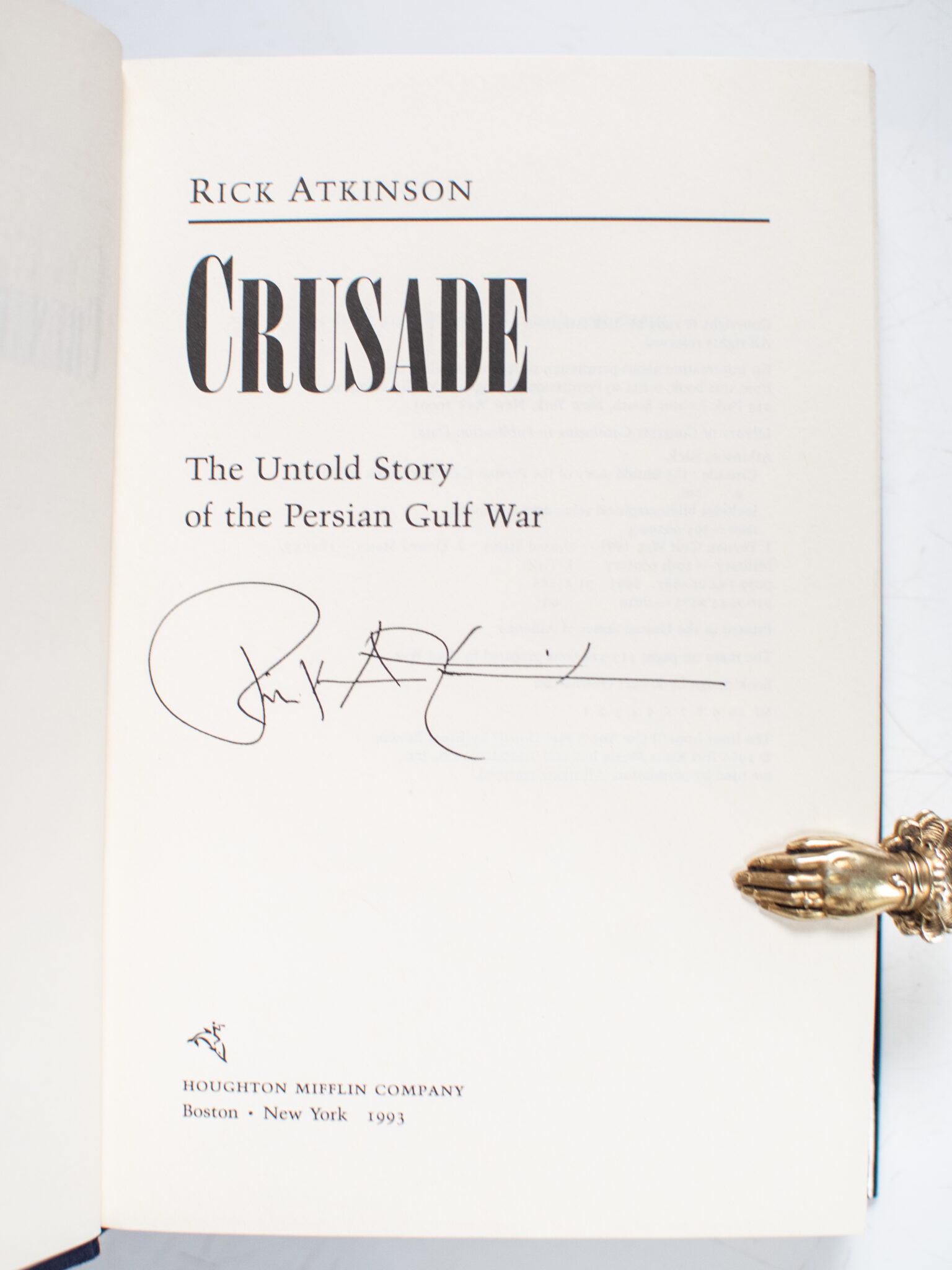 Crusade: The Untold Story of the Persian Gulf War.