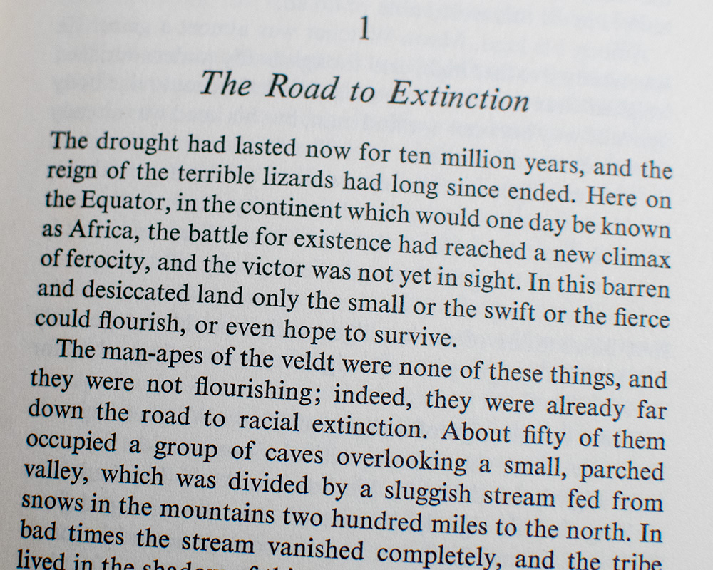 2001: A Space Odyssey.