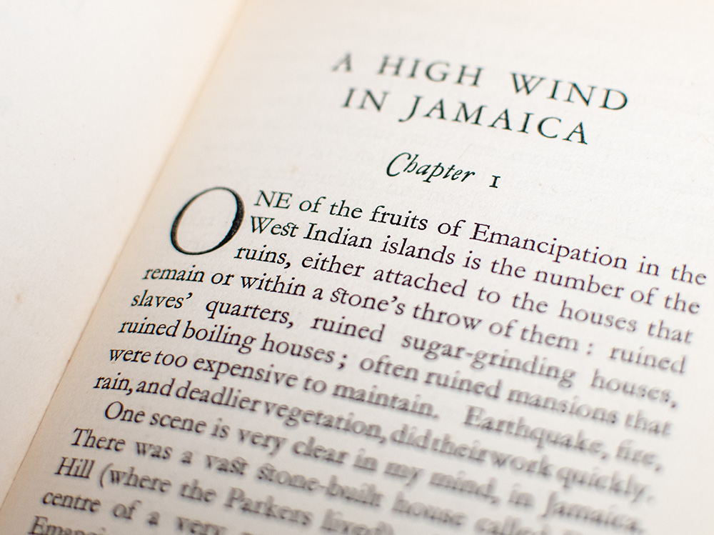 A High Wind in Jamaica.