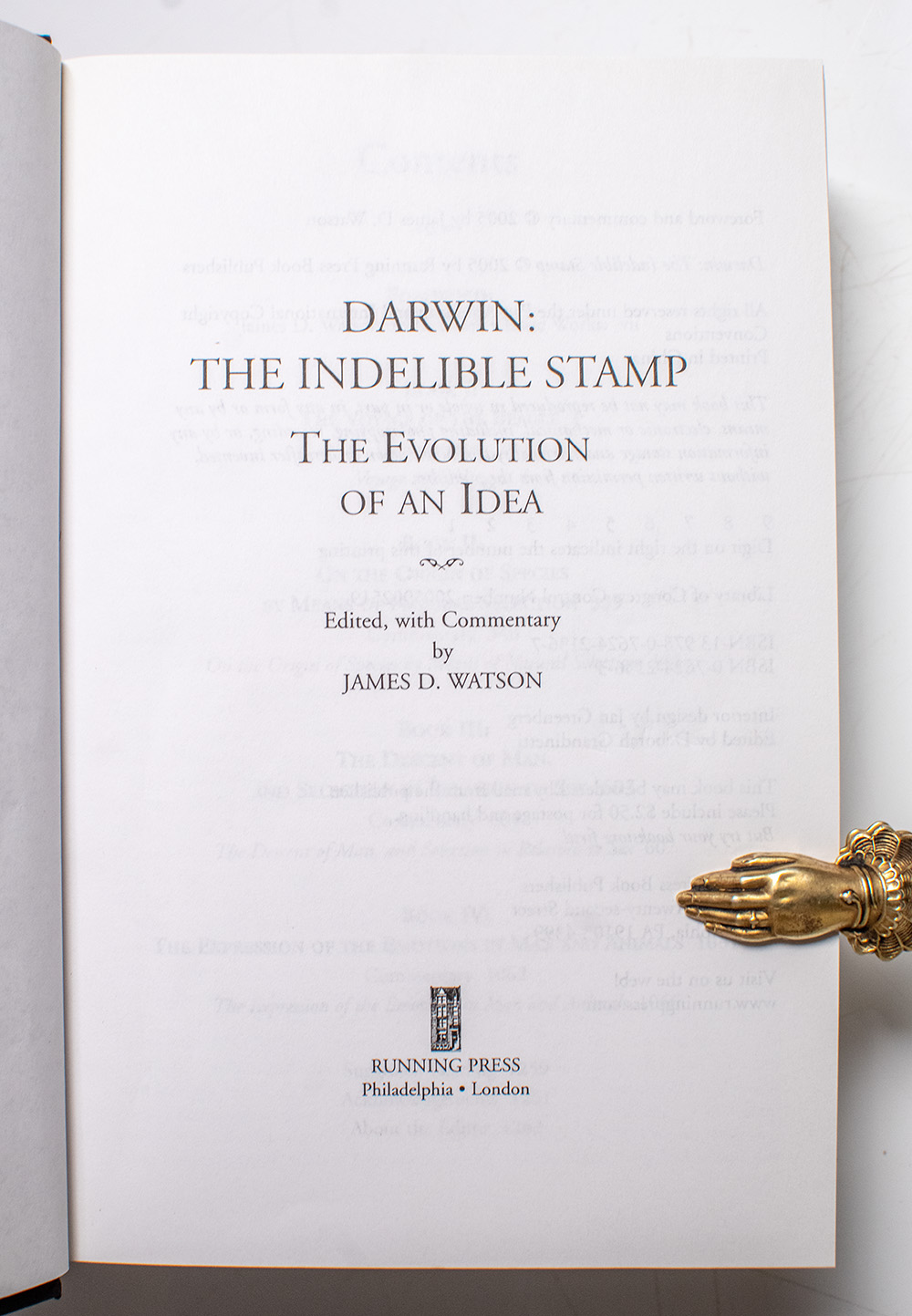 Darwin: The Indelible Stamp.