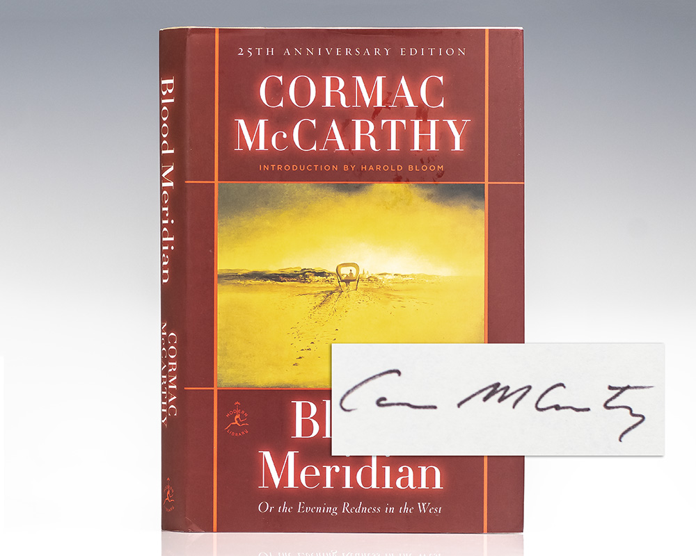 Blood Meridian, or The Evening Redness in the West.