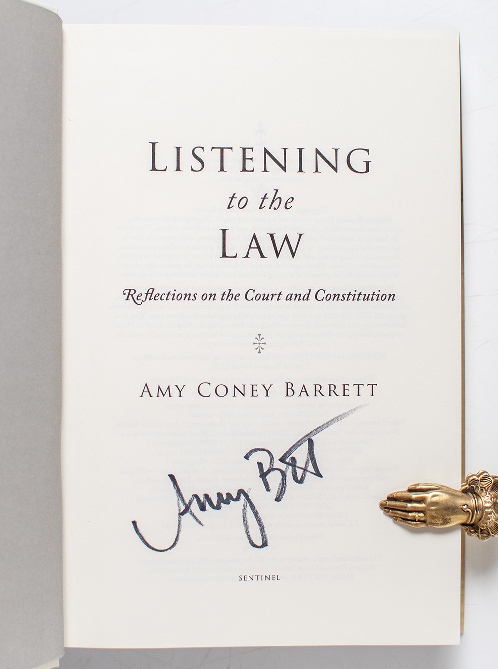 Listening to the Law: Reflections on the Court and Constitution.