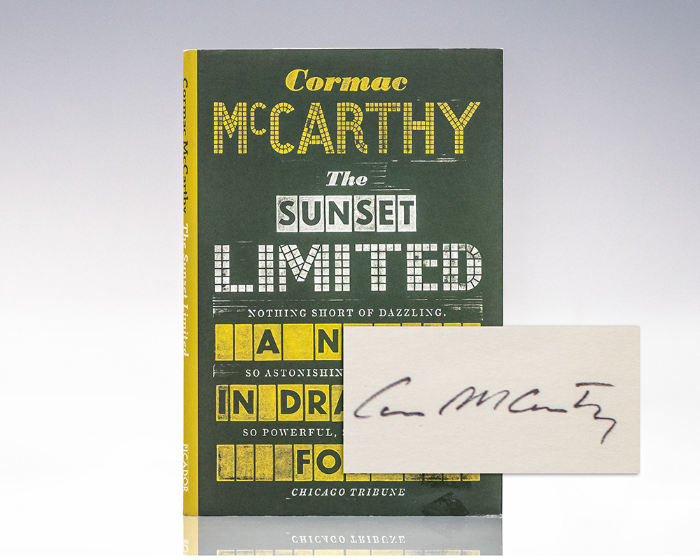 The Sunset Limited: A Novel in Dramatic Form.