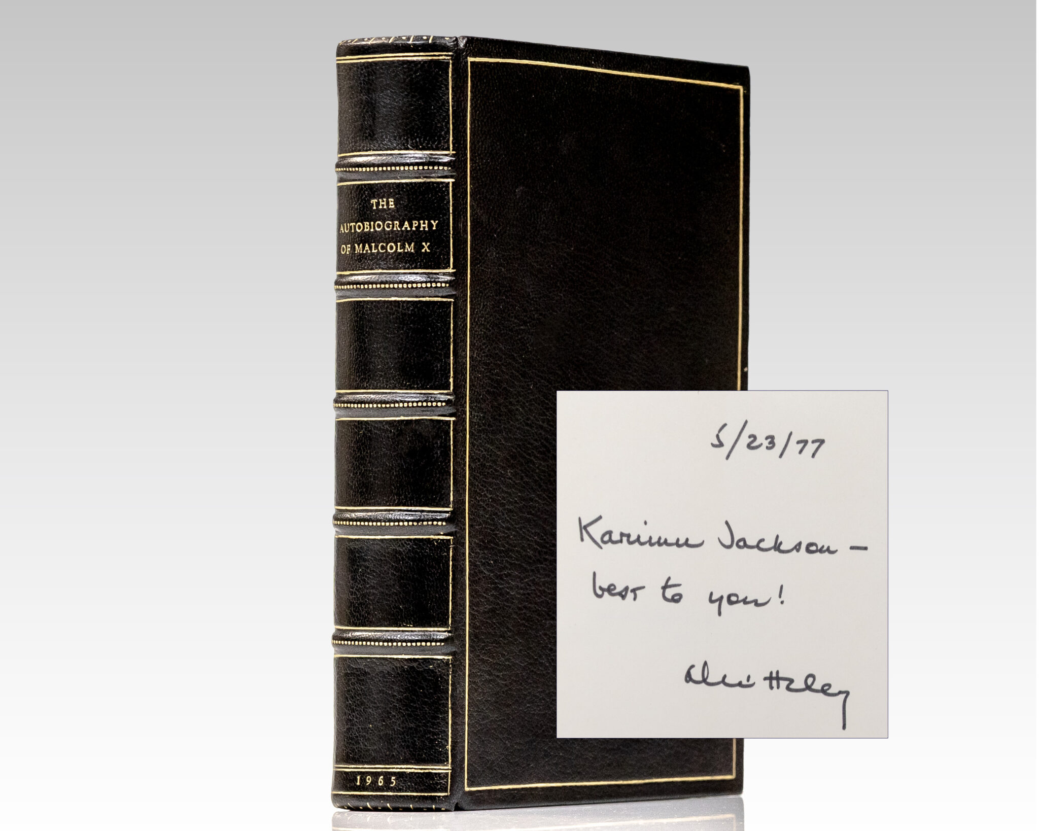 The Autobiography of Malcolm X.