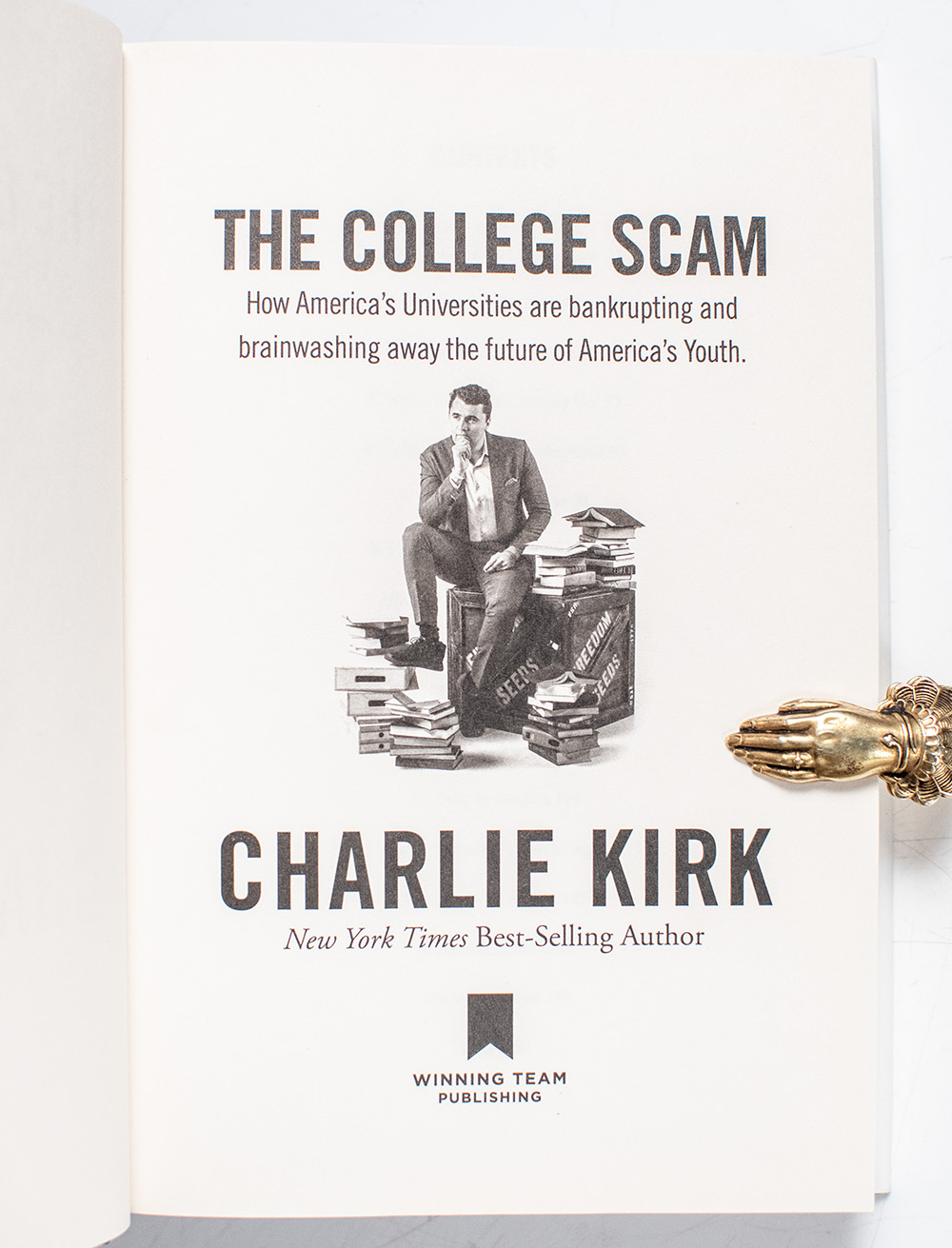 The College Scam: How America's Universities Are Bankrupting and Brainwashing Away the Future of America's Youth.