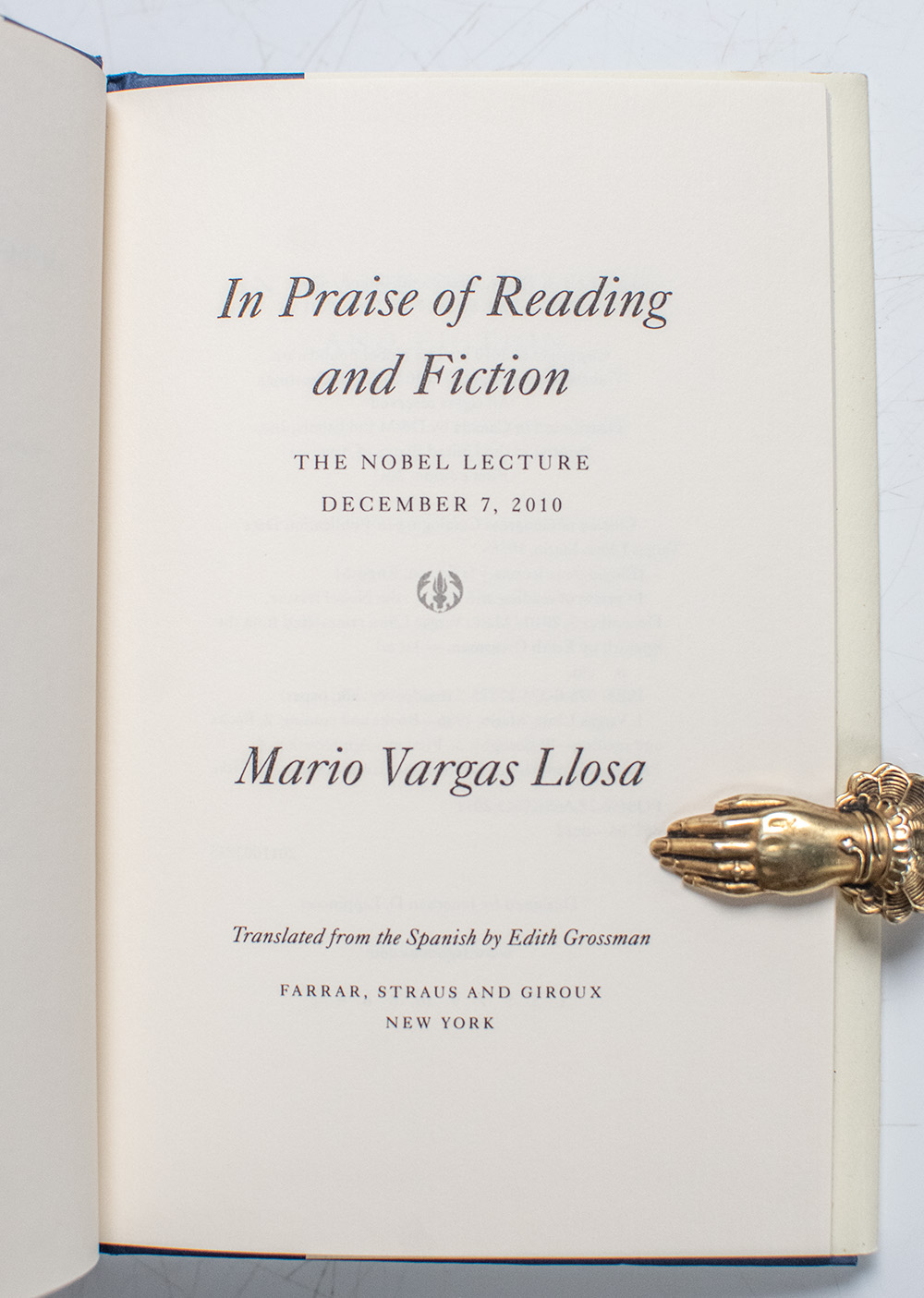 In Praise of Reading and Fiction: The Nobel Lecture.