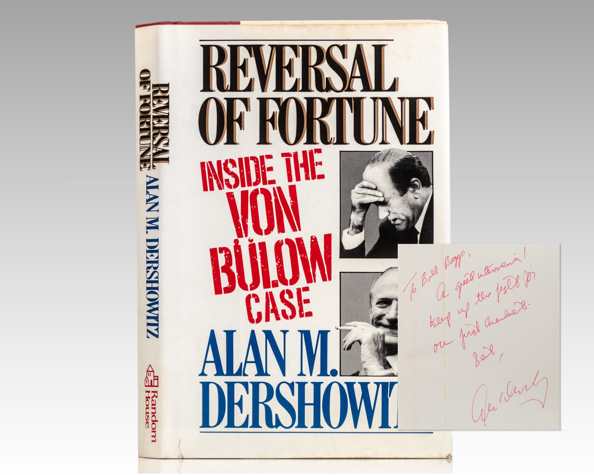Reversal of Fortune: Inside the von Bülow Case.