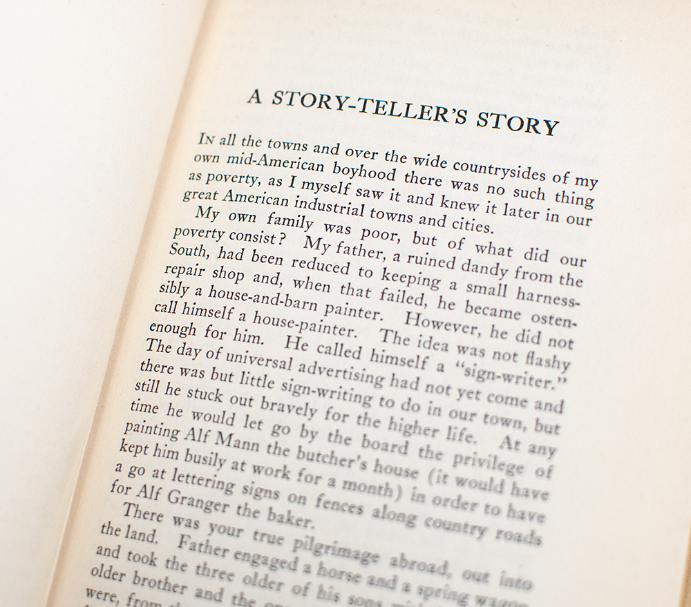 A Story Teller's Story.