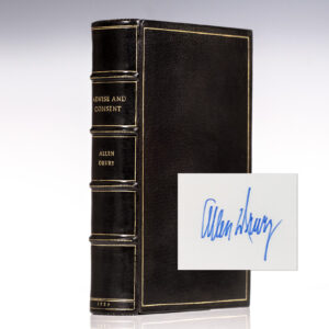 Advise and Consent: A Novel of Washington Politics.