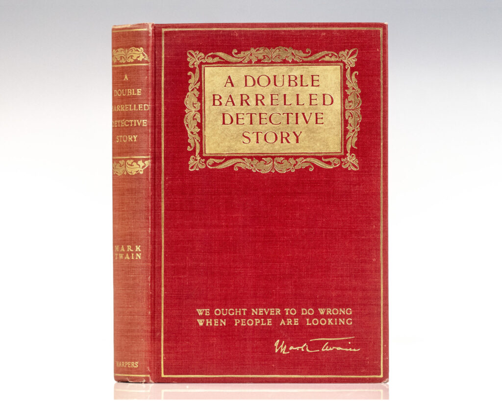 A Double Barrelled Detective Story.