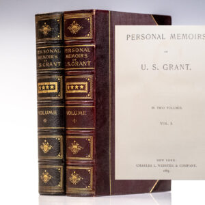 Personal Memoirs of U.S. Grant.