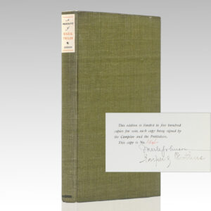 A Bibliography of the Work of Mark Twain: Samuel Langhorne Clemens.