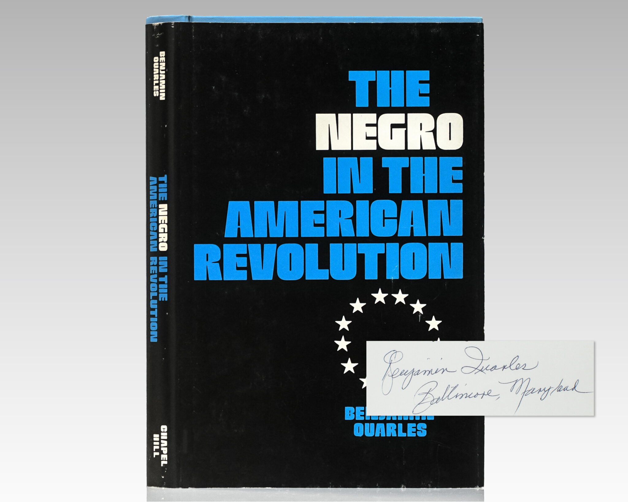The Negro in the American Revolution.