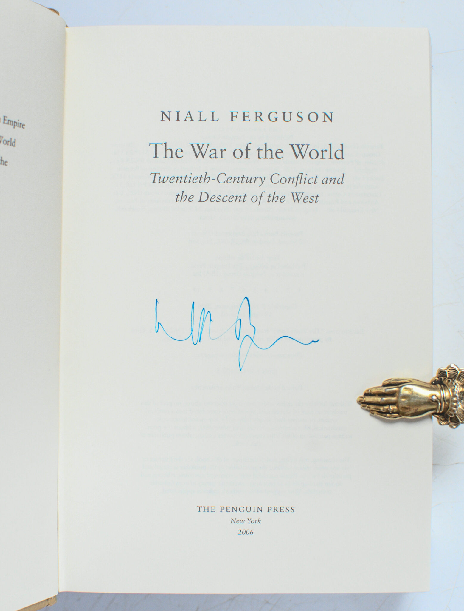 The War of the World: Twentieth-Century Conflict and the Descent of the West.