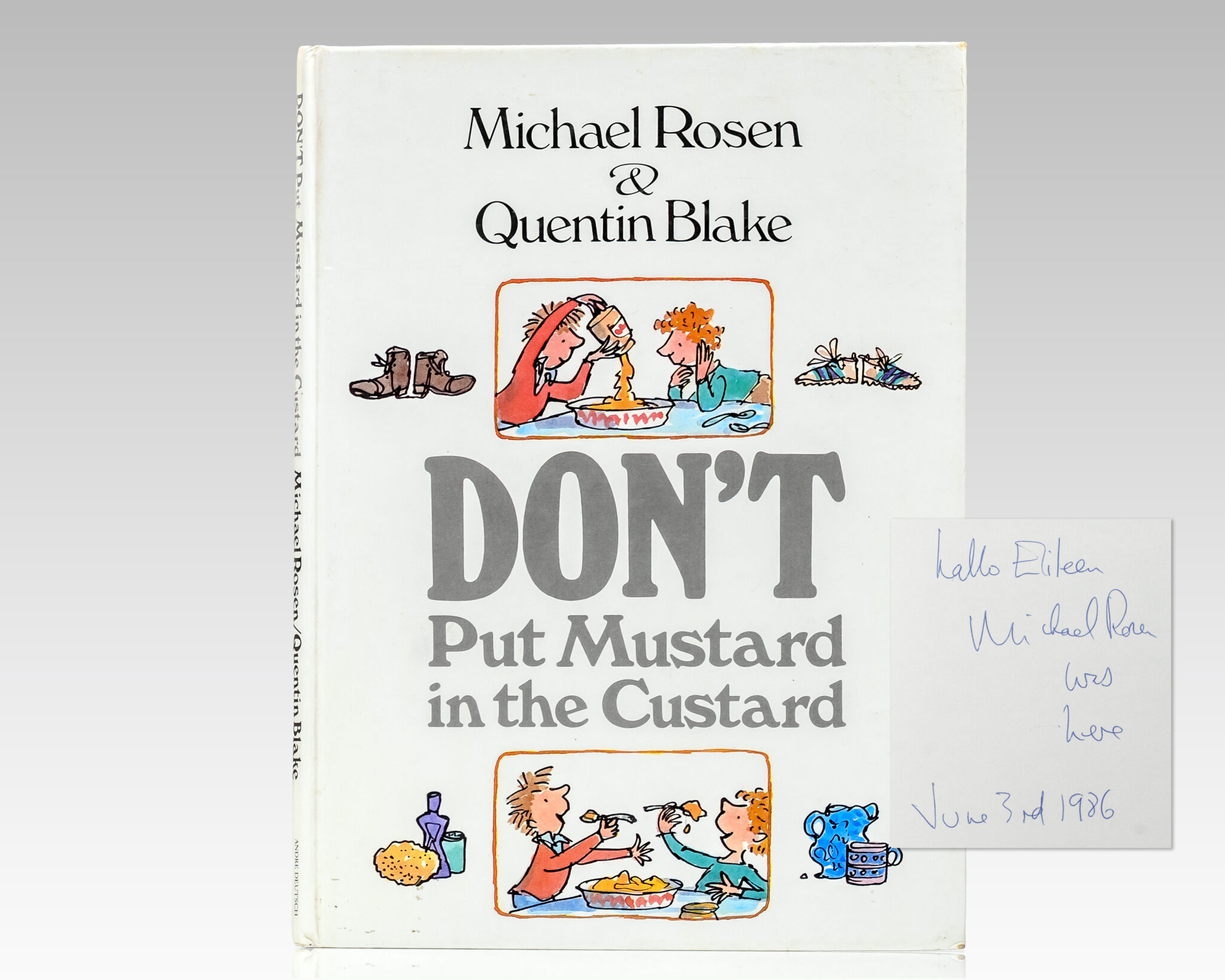 Don't Put Mustard in the Custard.