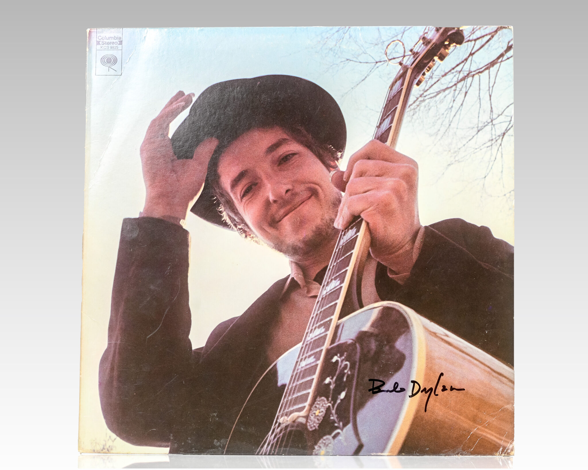 Nashville Skyline Bob Dylan Signed Album.