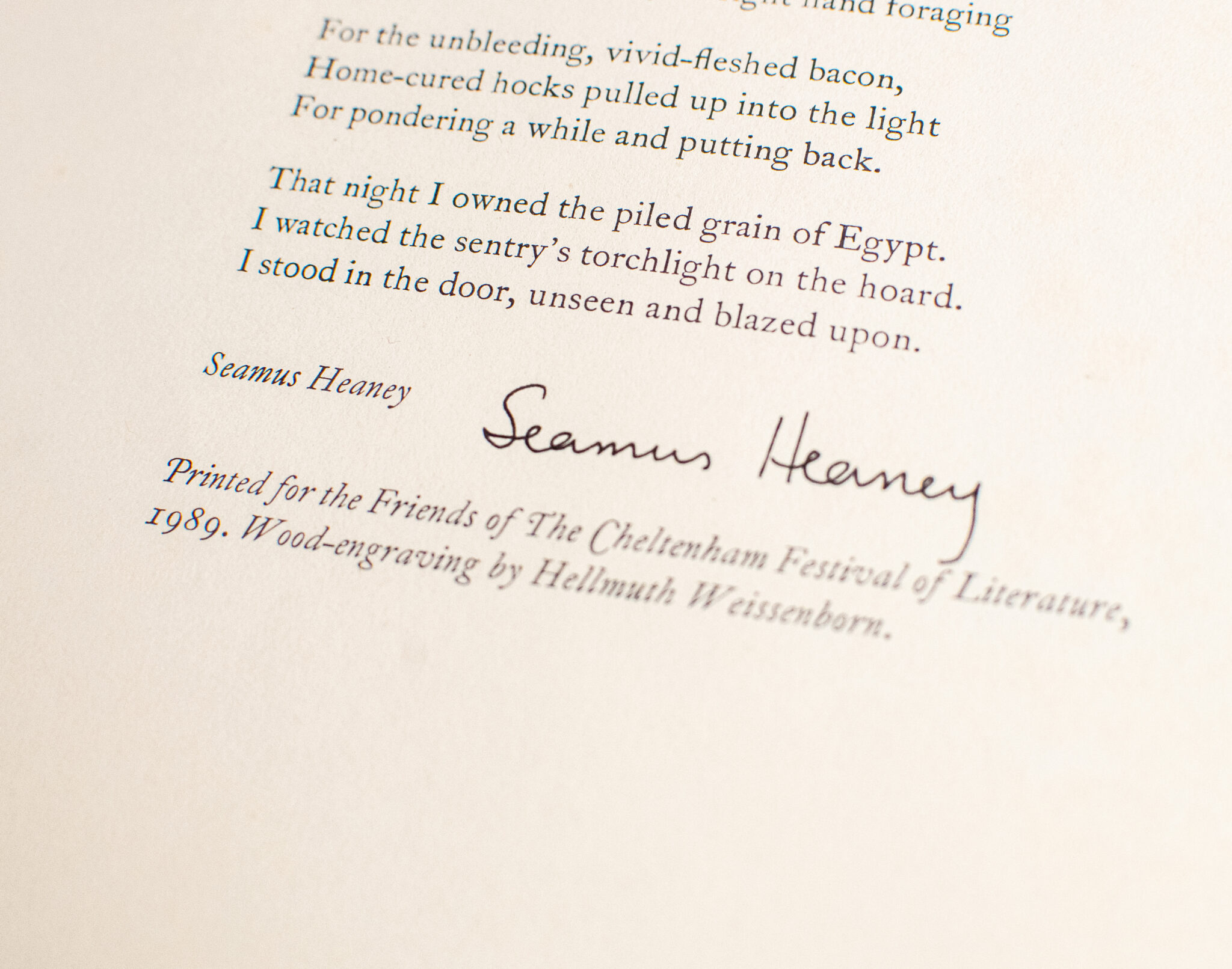 The Fire Gaze Broadside.