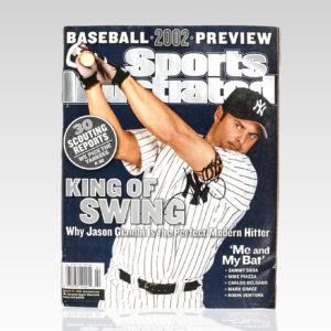 Jason Giambi Signed Sports Illustrated.