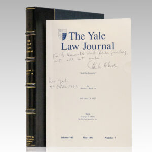 The Yale Law Journal: "And Our Posterity."