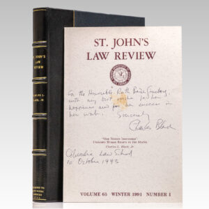 St. John's Law Review; "One Nation Indivisible": Unnamed Human Rights in the United States.