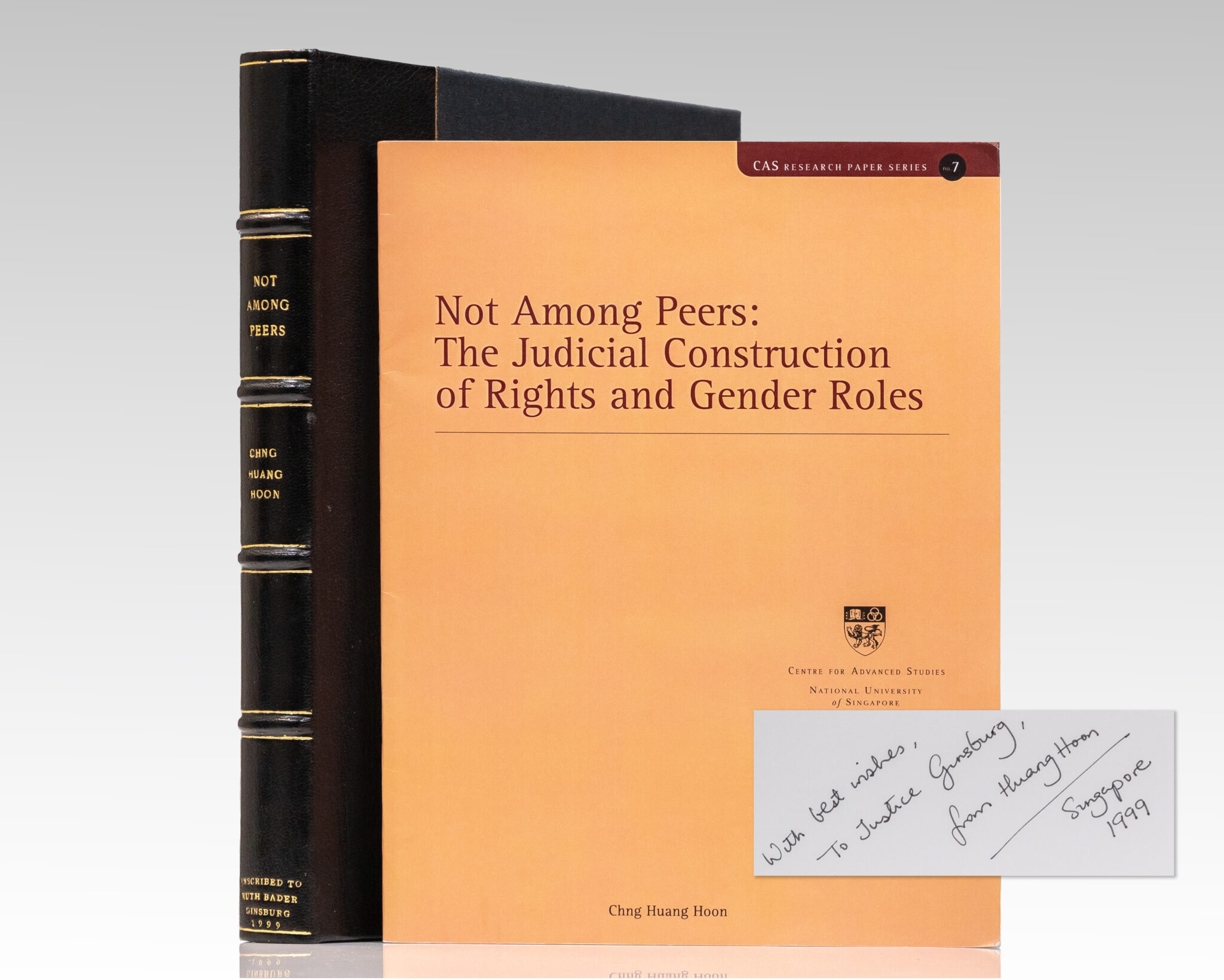 Not Among Peers: The Judicial Construction of Rights and Gender Roles.