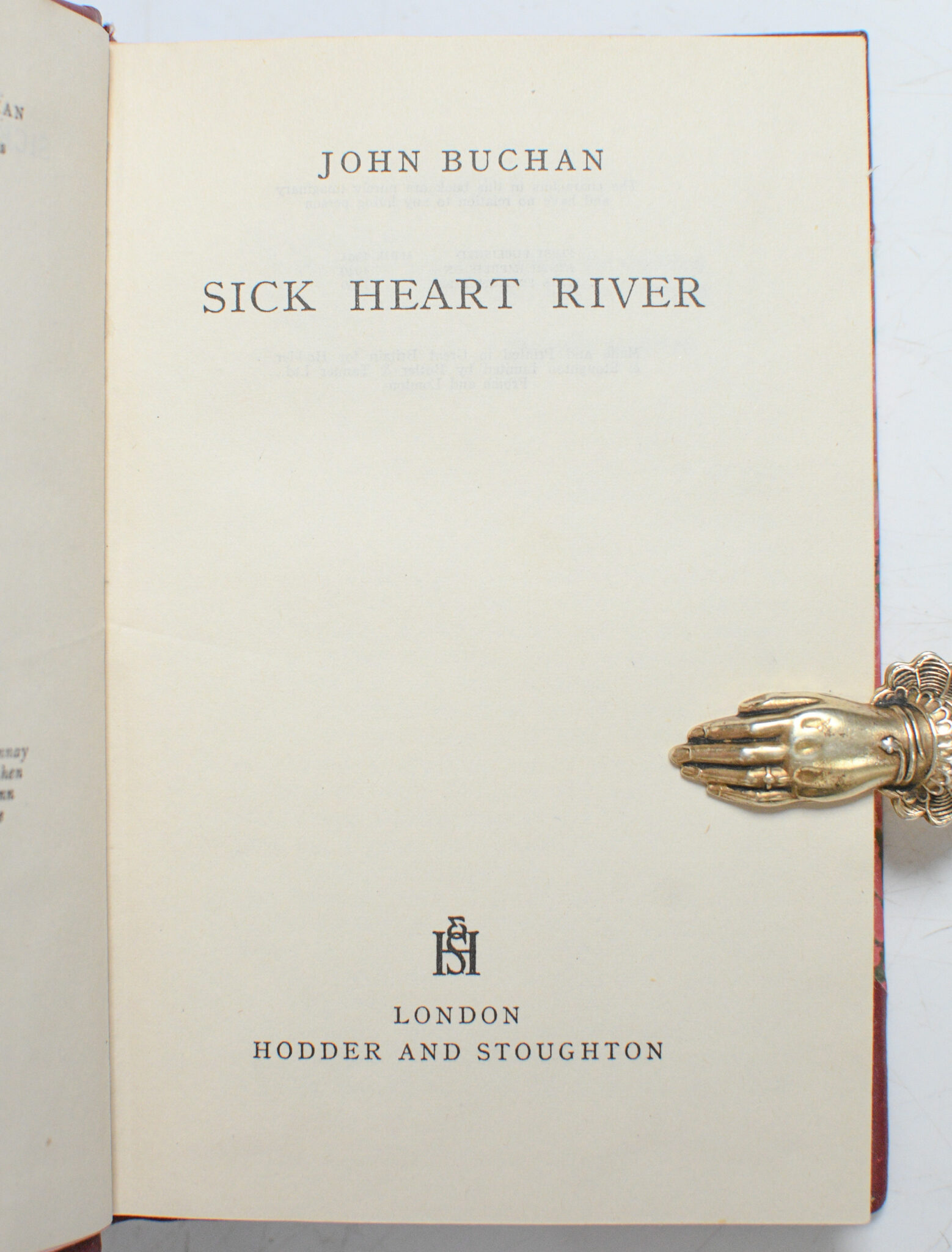 Sick Heart River.
