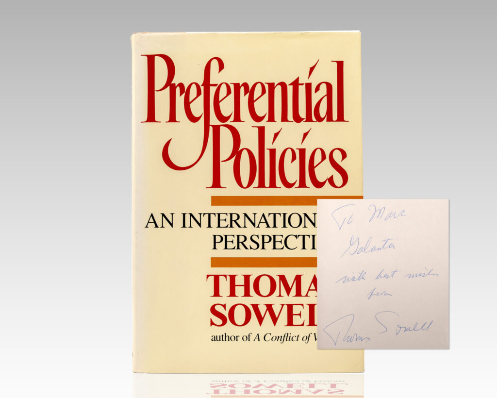 Preferential Policies: An International Perspective.