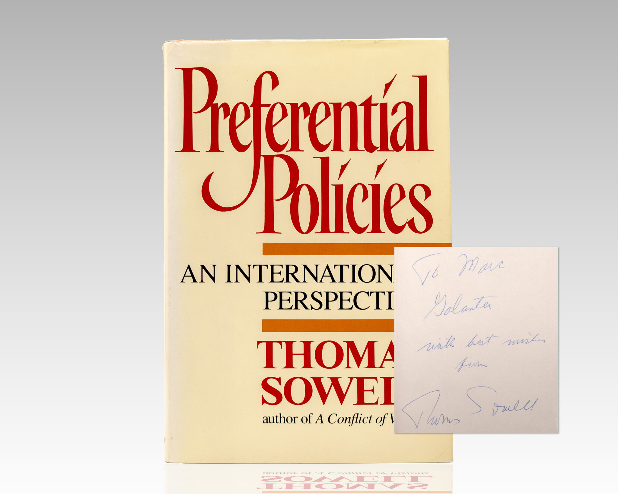 Preferential Policies: An International Perspective.