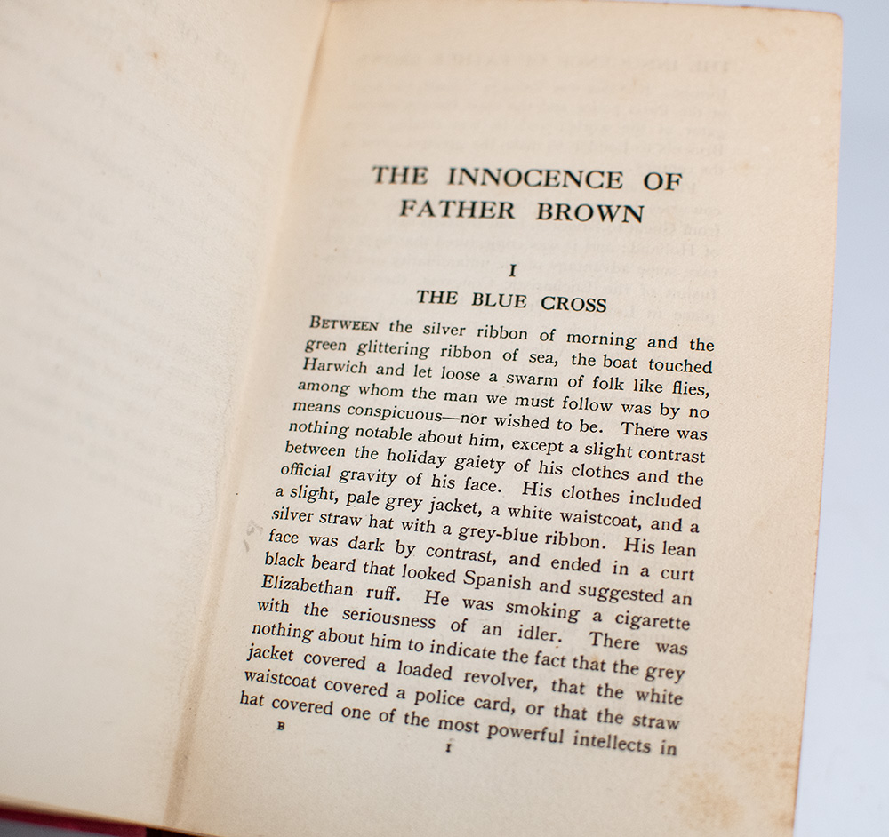 The Innocence of Father Brown.