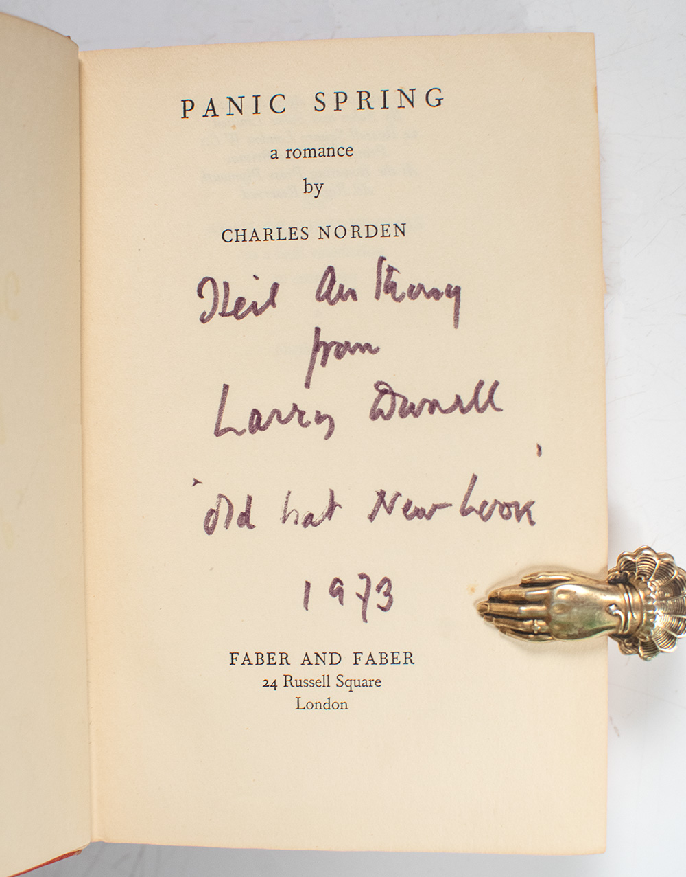 Panic Spring.