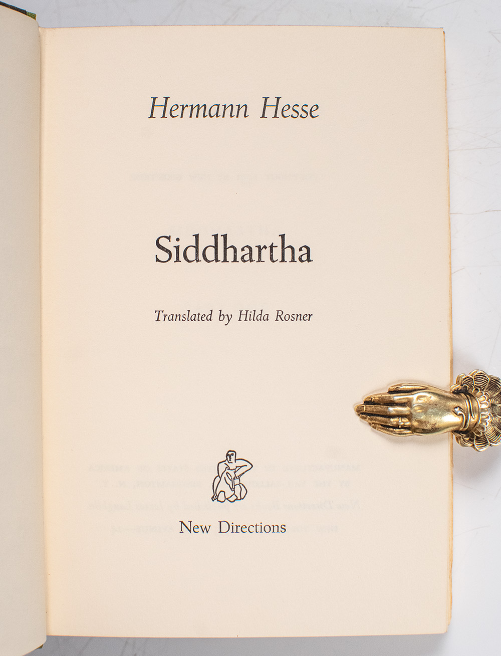 Siddhartha.