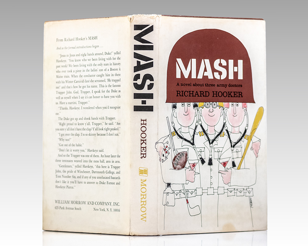 MASH: A Novel About Three Army Doctors.