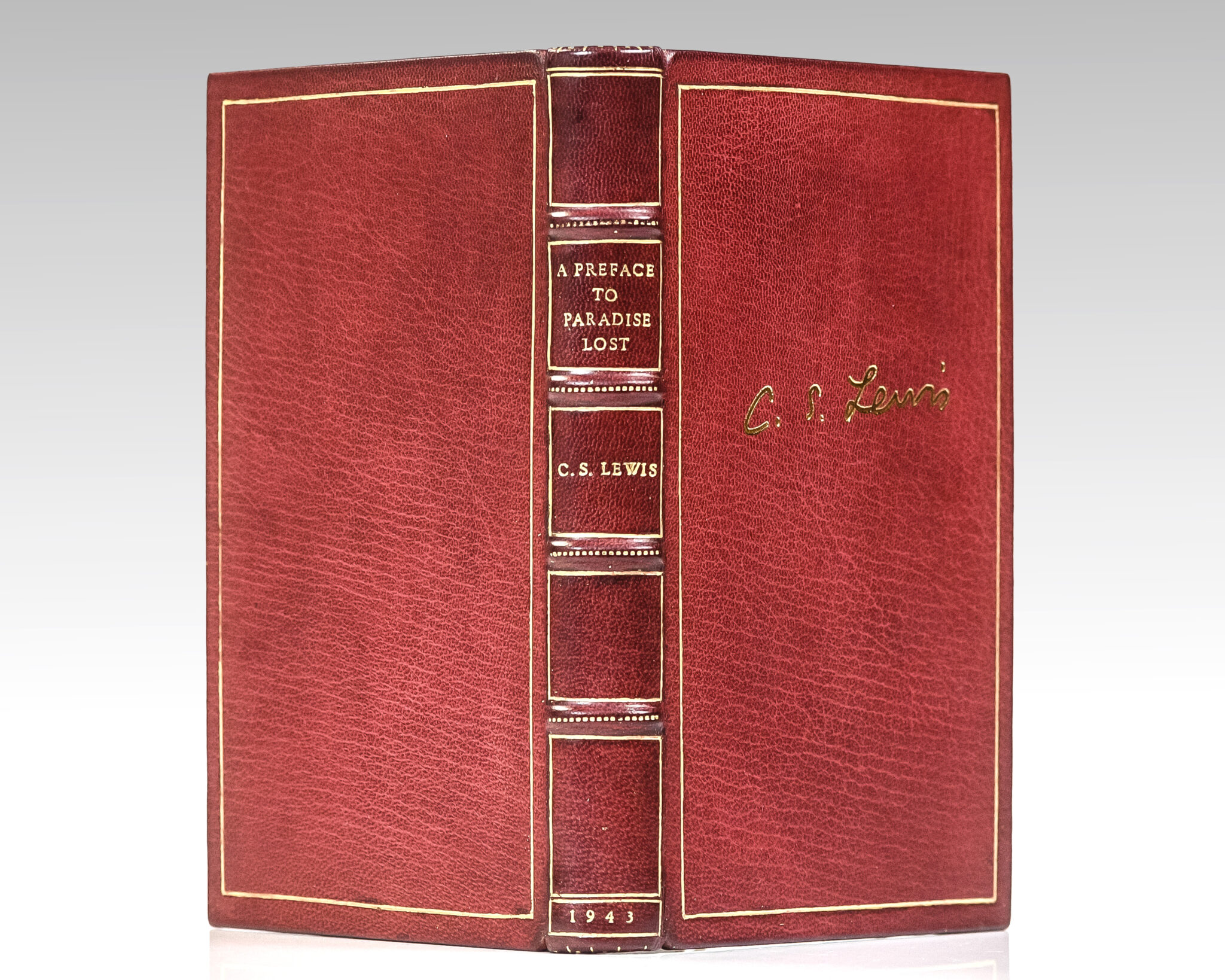 A Preface to Paradise Lost.