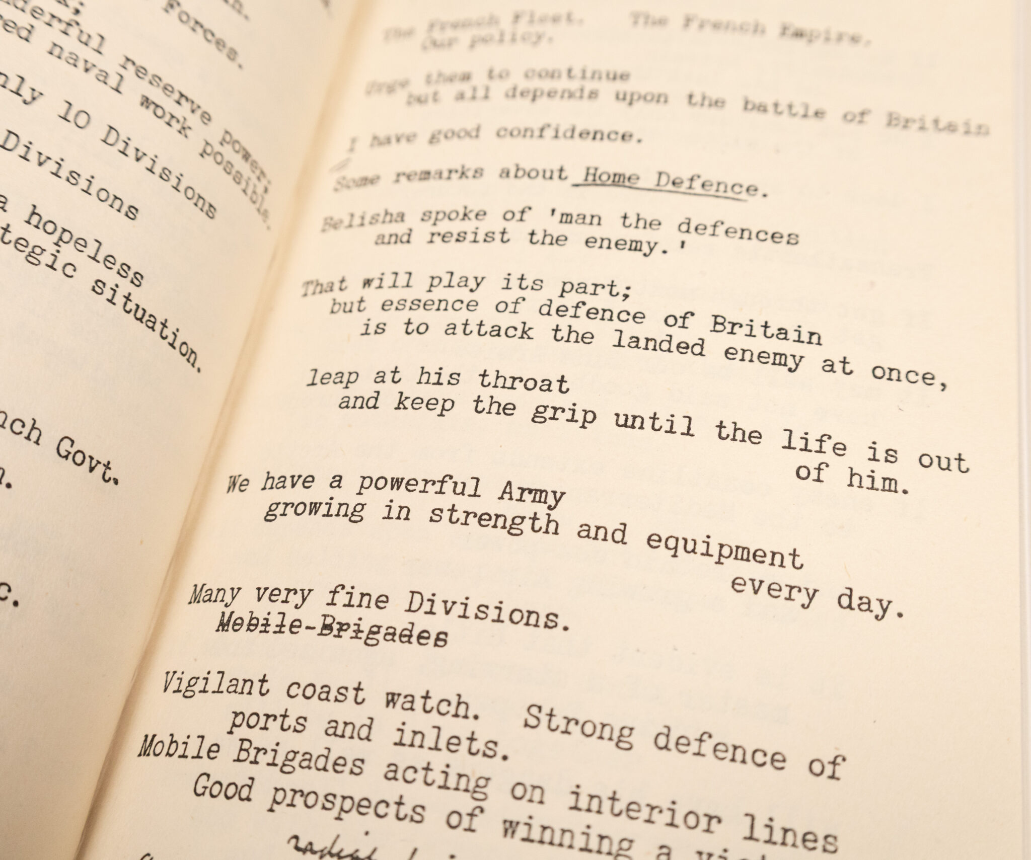 Winston Churchill's War Speeches: Into Battle, The Unrelenting Struggle, The End of the Beginning, Onwards to Victory, The Dawn of Liberation, Victory, Secret Session Speeches.