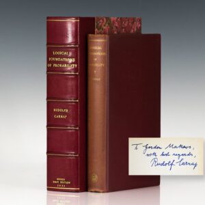 Logical Foundations of Probability.