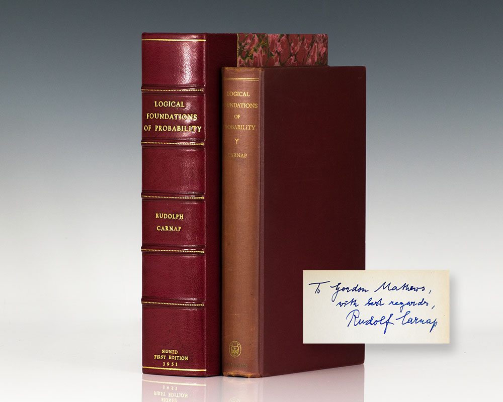 Logical Foundations of Probability.