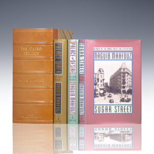 The Cairo Trilogy: Palace Walk, Palace of Desire, Sugar Street.
