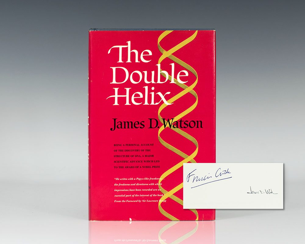 Francis Crick, James Watson and Maurice Wilkins Autograph.