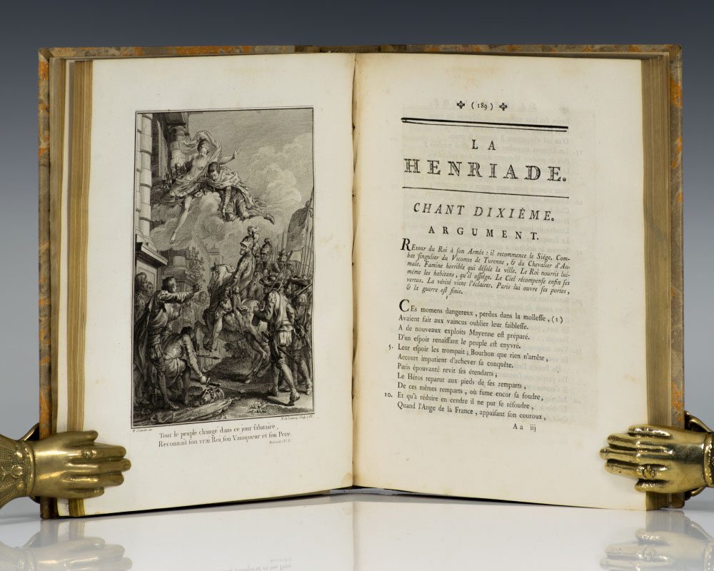 La Henriade and Collection Complete des Oeuvres de Mr. de Voltaire. - Image 3