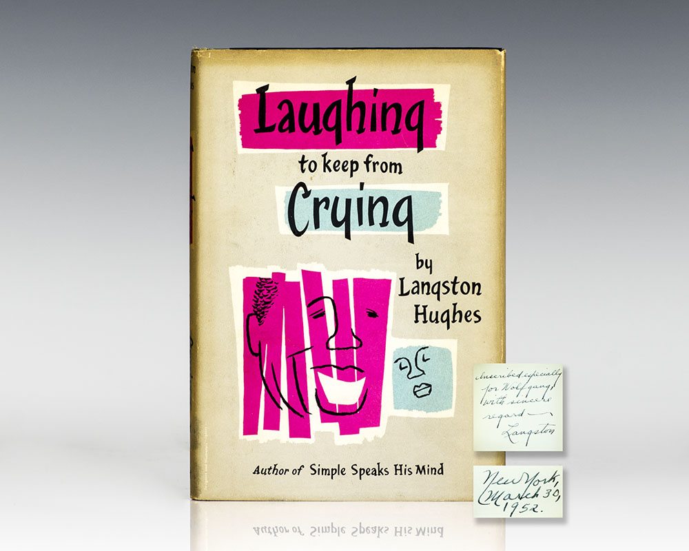 First Edition of Laughing To Keep From Crying; Inscribed by Langston Hughes