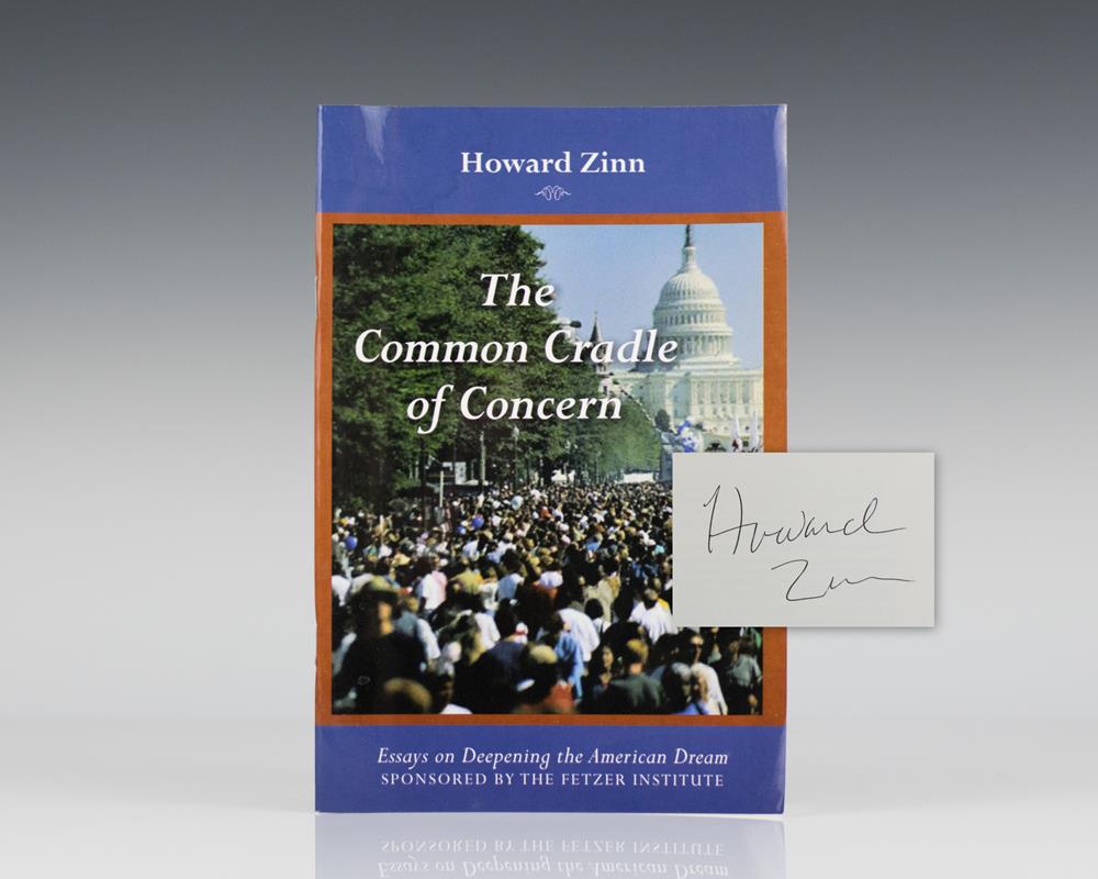 The Common Cradle of Concern: Essays on Deepening the American Dream.