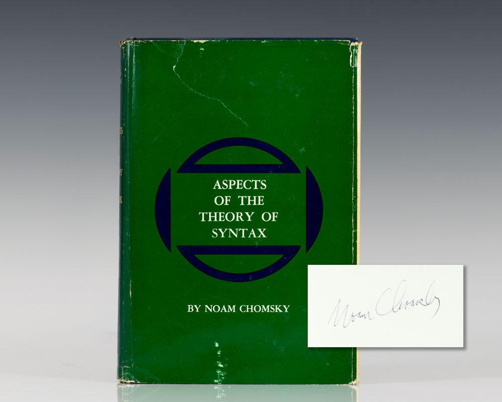 Aspects of the Theory of Syntax.