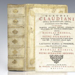 Claudii Claudiani Opera, Quae Exstant, Omnia Ad Membranarum Veterum Fidem Castigata.