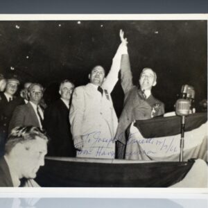 Harry Truman Signed Photograph.