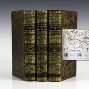 Oeuvres De Maitre Francois Rabelais, suivies des Remarques publiees en anglois par M. le Motteux, et traduites en francois par C. D. M. Nouvelle edition ornee de 76 gravures.